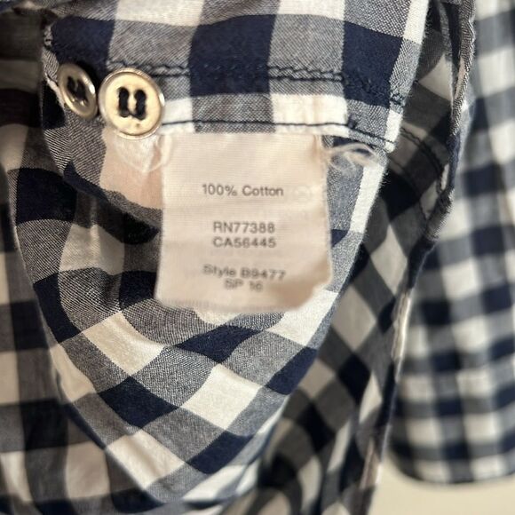 J.Crew Women's Gingham Button Up Shirt - Picture 5 of 6